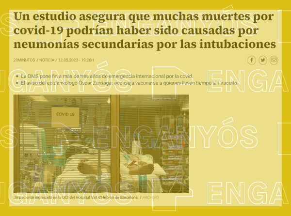 Què diu l’estudi sobre els ventiladors mecànics en pacients que van morir a l’UCI amb covid-19