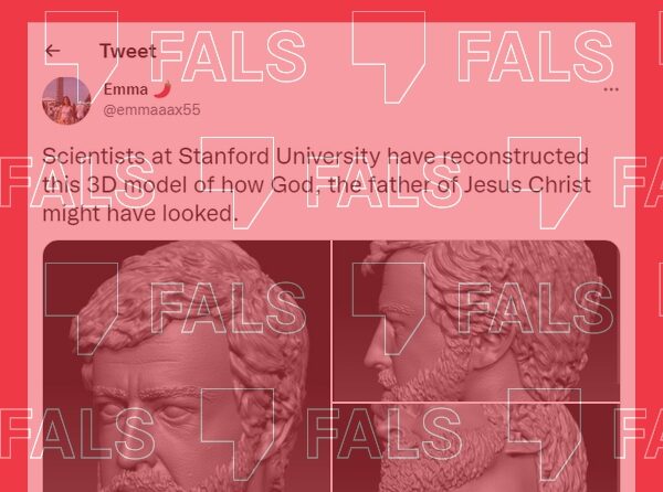 Los cient&iacute;ficos de la Universidad Stanford no han reconstruido la cara de Dios en 3D, es un meme