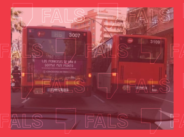 TMB no té dos autobusos amb la mateixa matrícula