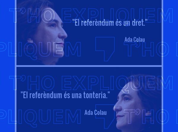 El que va dir Colau sobre un referèndum a Catalunya i les “tonteries”