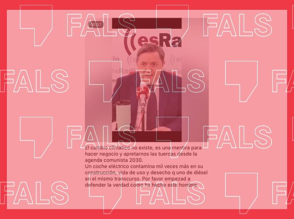 Los coches eléctricos no contaminan «mil veces más» que los diésel, como asegura un mensaje viral