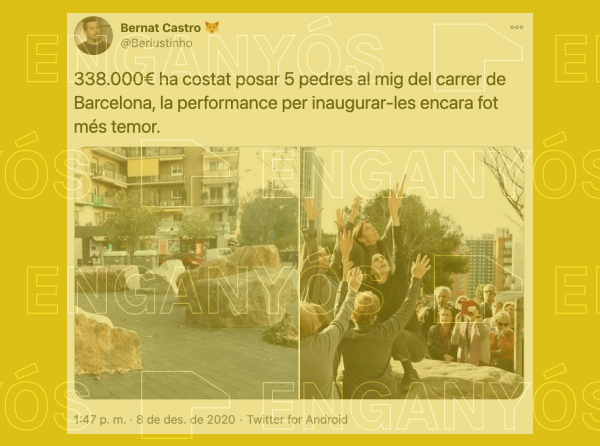 Espai de memòria de la Presó de Dones de les Corts, més de 338.000 euros per posar cinc pedres al carrer?