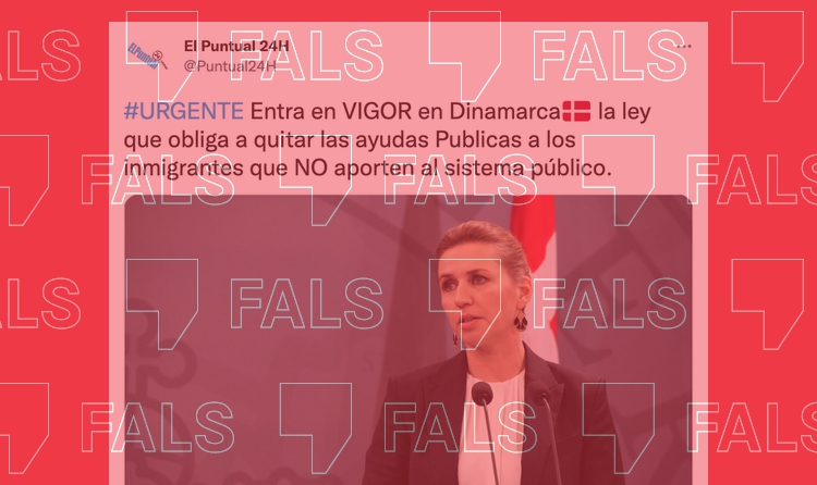 Dinamarca no té cap llei que obligui els immigrants a tributar per obtenir ajudes públiques
