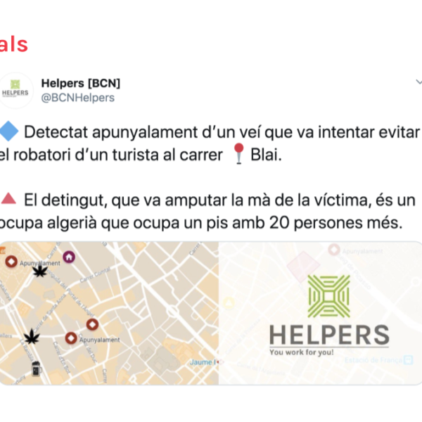 Un veí del Poble-Sec que va intentar evitar un robatori NO va acabar amb la mà amputada