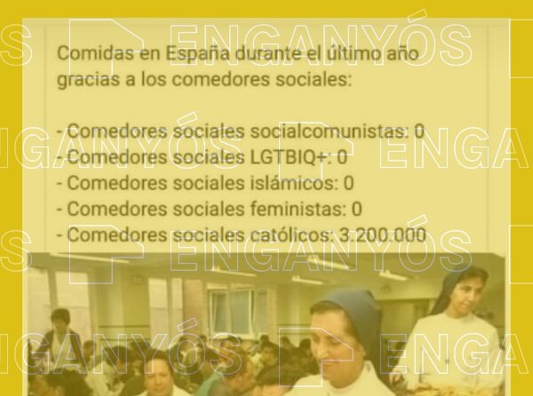 Existeixen menjadors socials islàmics i feministes, al contrari del que afirma una publicació viral