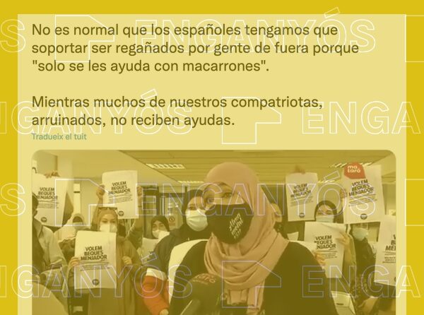 Tuit viral migració Mataró