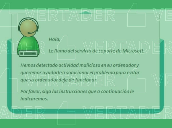 El fals suport tècnic de Microsoft, una estafa freqüent