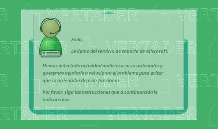 El falso soporte técnico de Microsoft, una estafa frecuente