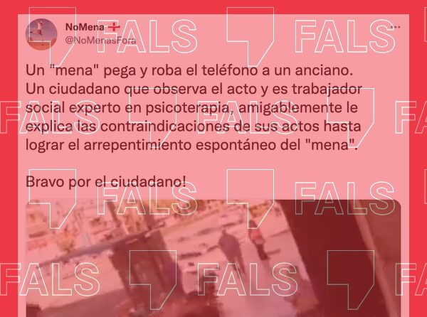 La agresión de un joven a un anciano no se ha producido en Cataluña o España, sino en Argentina, y se desconoce la procedencia y la edad del atacante