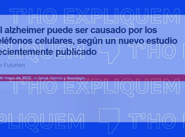 Cap estudi conclou que utilitzar el mòbil provoca alzhèimer i l’evidència apunta que no és així