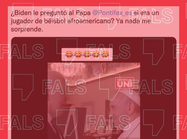 Biden no va confondre el Papa Francesc amb un jugador de beisbol, es tracta d’un vídeo tret de context