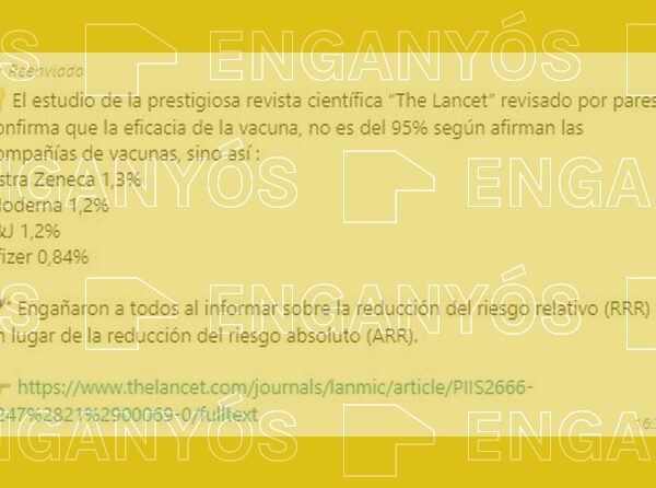 No, The Lancet no ha publicado un estudio desmintiendo la eficacia de las vacunas de la covid-19