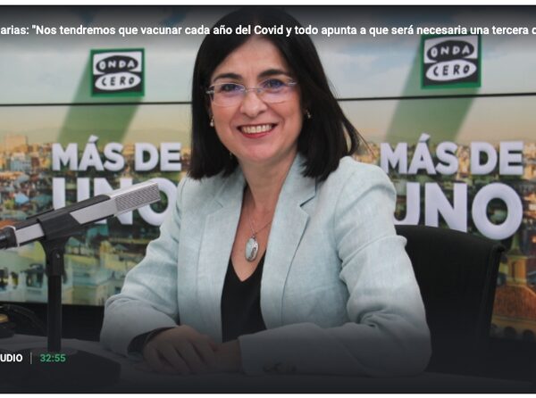 Es pronto para afirmar que “sin duda” habrá que vacunarse cada año contra la covid-19, como dice la ministra española de Sanidad