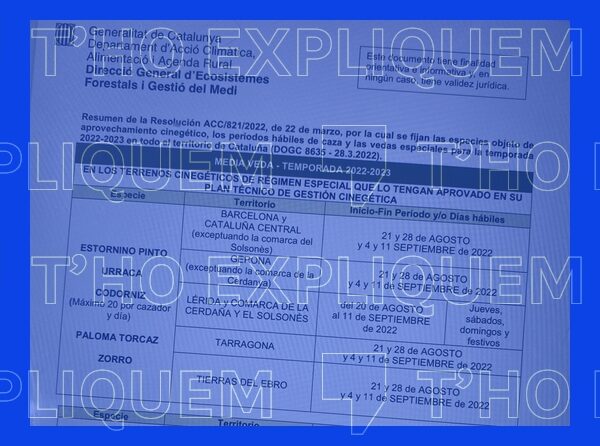 El documento de la Generalitat que se refiere a &ldquo;L&eacute;rida&rdquo; y &ldquo;Gerona&rdquo; tambi&eacute;n est&aacute; en catal&aacute;n y fue corregido con los top&oacute;nimos oficiales