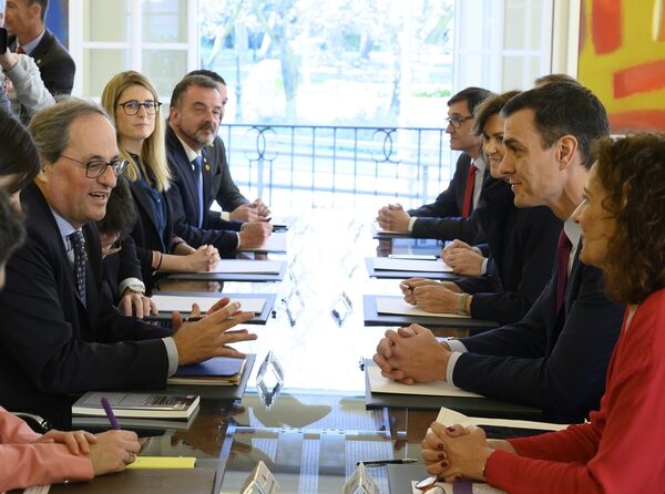 La taula de diàleg: desacord etern entre ERC i JxCAT