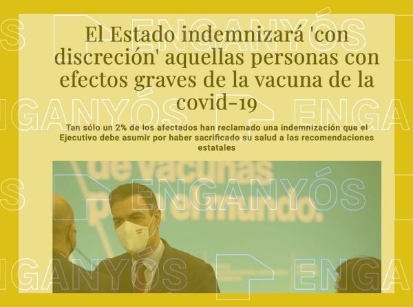 El Gobierno español no ha abierto ninguna vía específica con un plazo de un año para reclamar las indemnizaciones por los efectos secundarios de la vacuna de la Covid-19