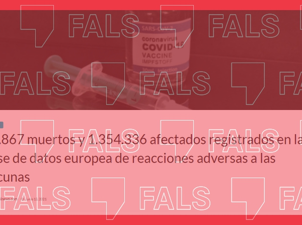 Las vacunas de la covid-19 no han causado casi 14.000 muertes en Europa