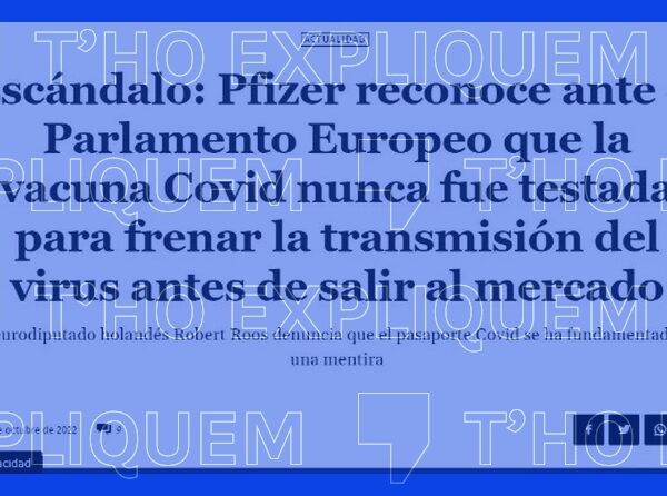 Pfizer no va testar la seva vacuna per frenar la transmissió, però això no és nou