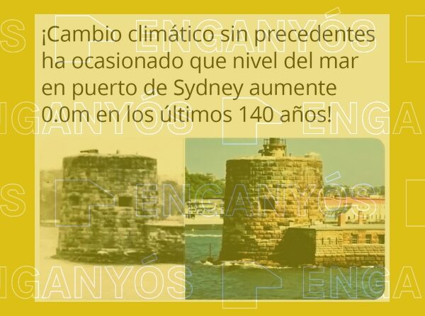El nivell del mar sí que ha augmentat tot i que el port de Sídney sembli no haver canviat en 140 anys