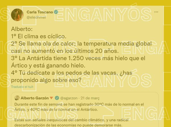 L’augment de gel marí a l’Antàrtida no és una prova vàlida per negar l’escalfament global