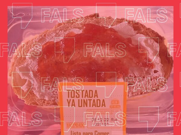 La imagen de la “tostada ya untada” de Mercadona es un montaje por el Día de los Inocentes