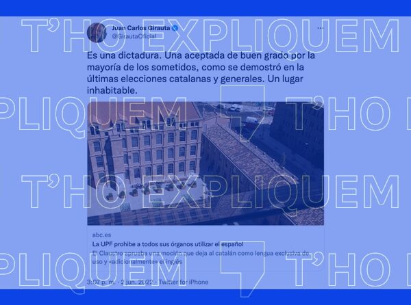 La Universitat Pompeu Fabra de Barcelona no ha prohibido “a todos sus órganos utilizar el español”