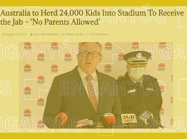 Es falso que 24.000 niños fueran llevados a vacunarse “en grupo” en Australia