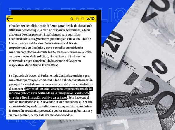 La renda garantida s'atorga en funció d'ingressos, no de nacionalietat