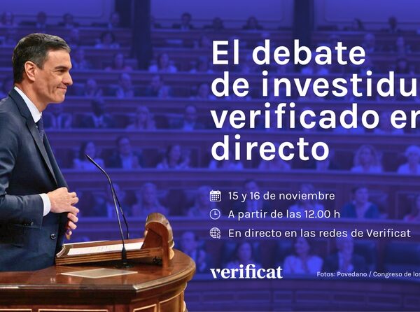 Todas las verificaciones del debate de investidura de Pedro Sánchez - Fact-Checking en directo