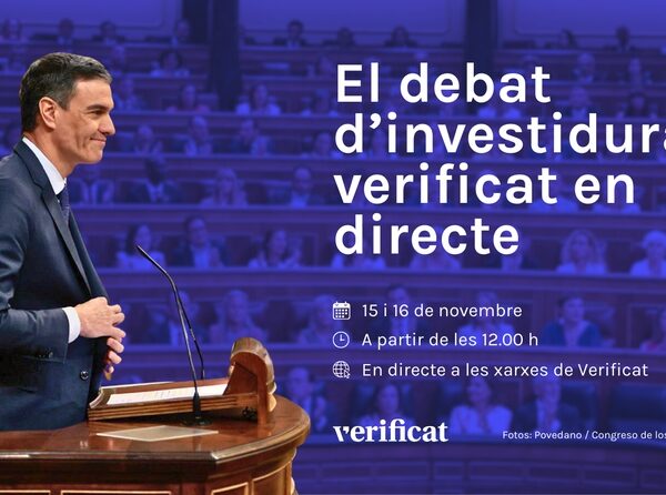Les verificacions del debat del ple d'investidura a Verificat