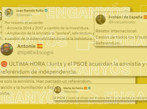 Junts i PSOE no han pactat un referèndum: és només la proposta independentista per a futures negociacions