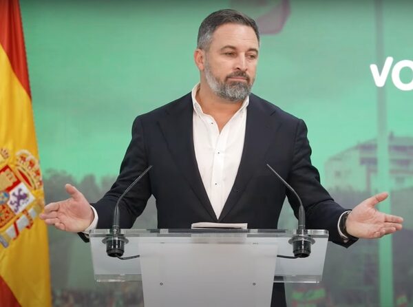 Rueda de prensa Santiago Abascal sobre ley amnistía Senado