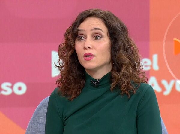 Isabel Díaz Ayuso, al programa Espejo Público.