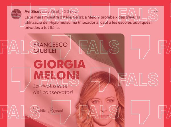 Tuit fals sobre hijab a les escoles a Itàlia
