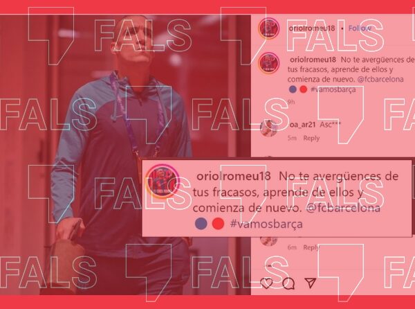 Compte fals d'Oriol Romeu