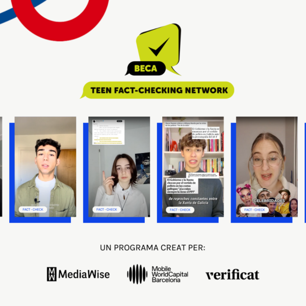 Forma part de la xarxa mundial de joves fact-checkers!