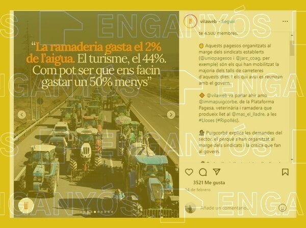 El turisme no consumeix el 44% d’aigua a Catalunya